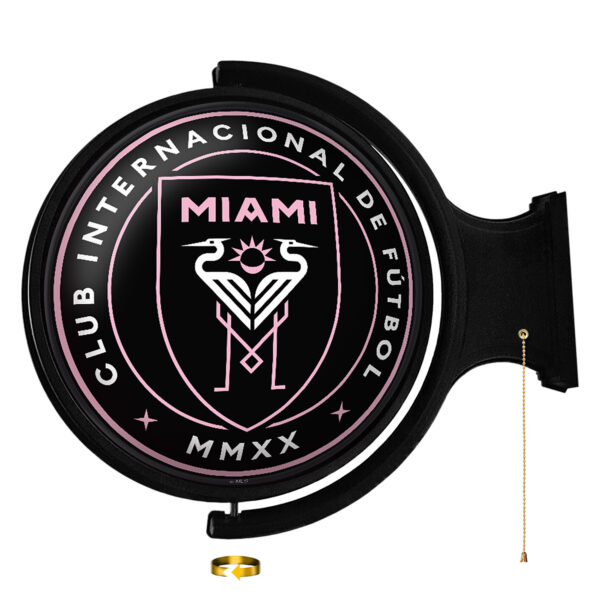 Inter Miami CF 21'' x 23'' Rotating Lighted Wall Sign