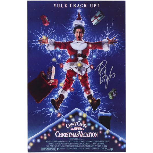 Beverly D'Angelo National Lampoon's Christmas Vacation Autographed 11" x 17" Movie Poster