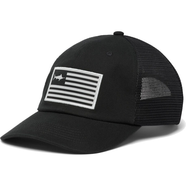 Men's Columbia Black PFG Dad Snapback Hat - Image 4
