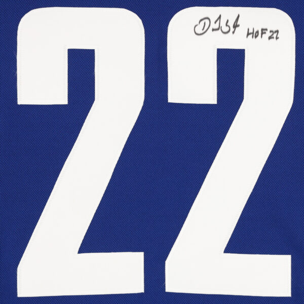 Daniel Sedin Vancouver Canucks Autographed Blue Adidas Authentic Jersey with "HOF 2022" Inscription - Image 12