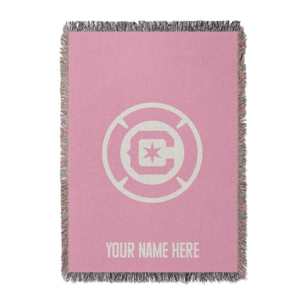 Chad & Jake Chicago Fire 37" x 52" Personalized Woven Blanket