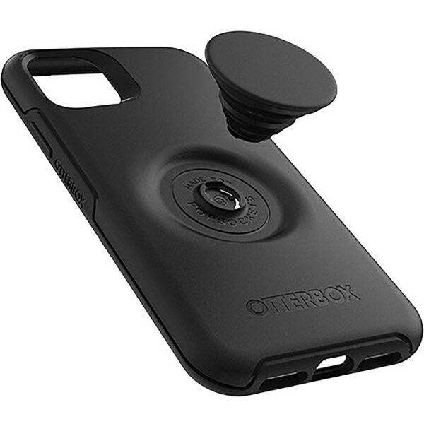 OtterBox Black New York Islanders Otter+Pop PopSocket Symmetry Marble Design iPhone Case - Image 4