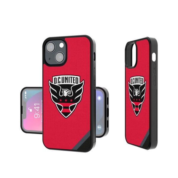 D.C. United iPhone Diagonal Stripe Design Bump Case