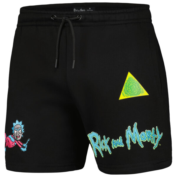 Men's Freeze Max Black Rick And Morty Shorts - Image 7