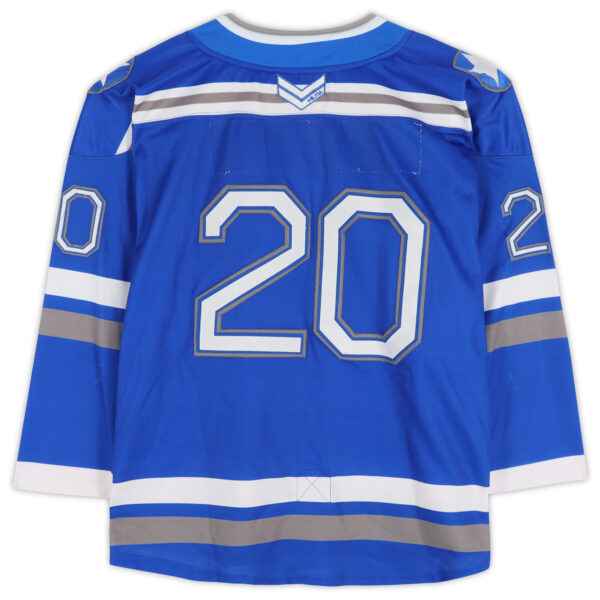 Air Force Falcons Team-Issued #20 Blue Jersey with 20th Anniversary Patch from the Hockey Program - Image 7