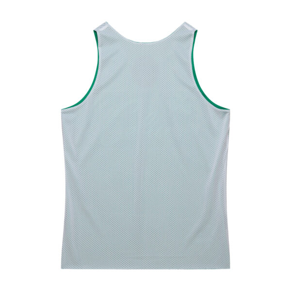 Men's Mitchell & Ness Kelly Green/White Boston Celtics Hardwood Classics Reversible Mesh Practice Jersey - Image 12