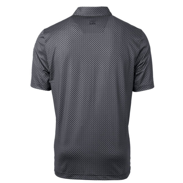 Men's Cutter & Buck Black South Carolina Gamecocks Pike Banner Print Polo - Image 7