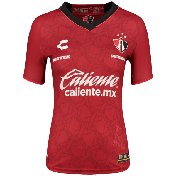 Women's Charly  Red Club Atlas 2023/24 Away Authentic Jersey - Image 7