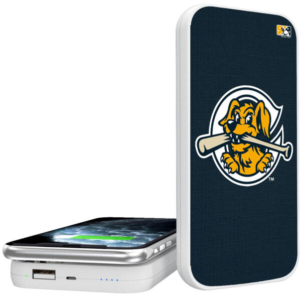 Charleston RiverDogs 5000 mAh Wireless Power Bank