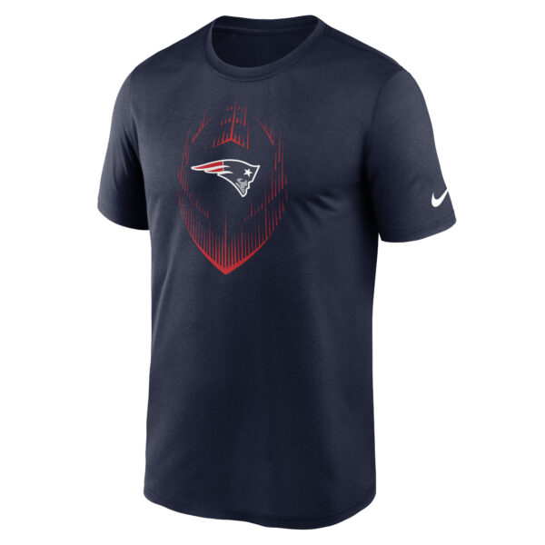 Men's Nike Navy New England Patriots Primetime Legend Icon Performance T-Shirt - Image 6