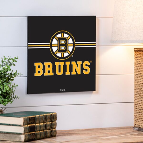 Boston Bruins 12" x 12" Movable Wall Tile Sign - Image 6