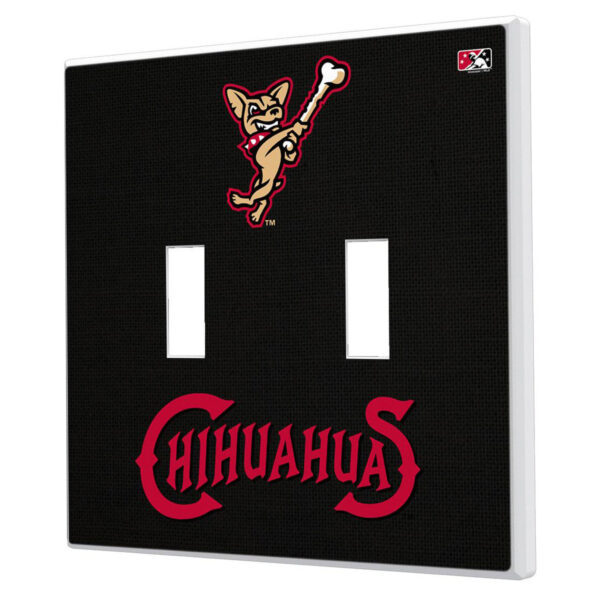 Keyscaper  El Paso Chihuahuas Double Toggle Light Switch Plate