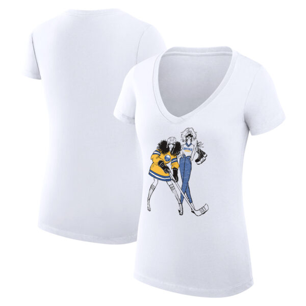 Women's Cutter & Buck White Tacoma Rainiers Advantage Tri-Blend Pique Polo - Image 2