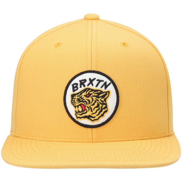 Men's Brixton Gold Kit Snapback Hat - Image 7