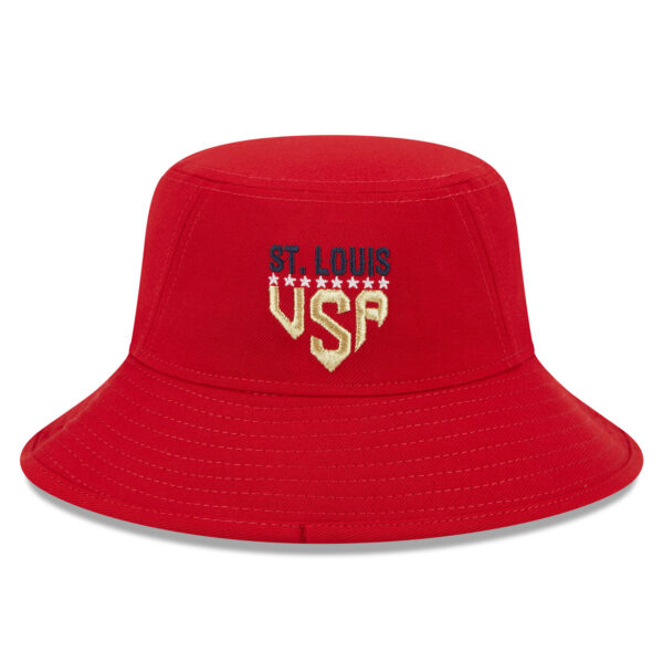 Men's New Era  Red St. Louis Cardinals 2023 Fourth of July Bucket Hat - Image 5