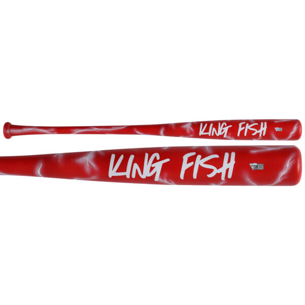 Mike Trout Los Angeles Angels Autographed Bat - Art by Stadium Custom Kicks - #1 of Limited Edition 1 - B720877 - Image 4