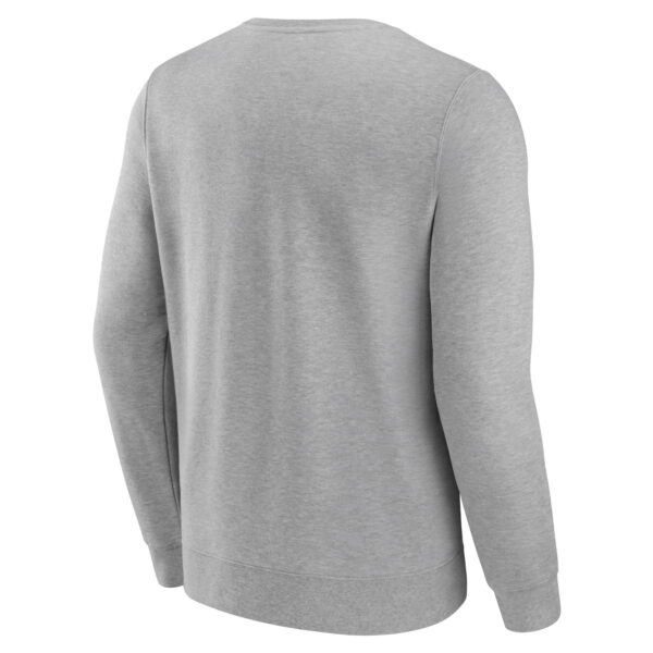 Men's Gray Nebraska Huskers Campus Sweatshirt - Image 7
