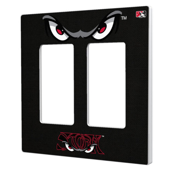 Keyscaper  Lake Elsinore Storm Double Rocker Light Switch Plate
