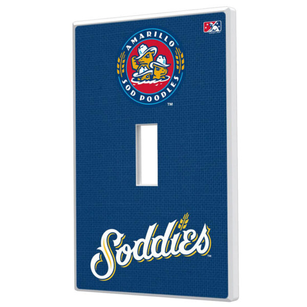 Keyscaper  Amarillo Sod Poodles Single Toggle Light Switch Plate