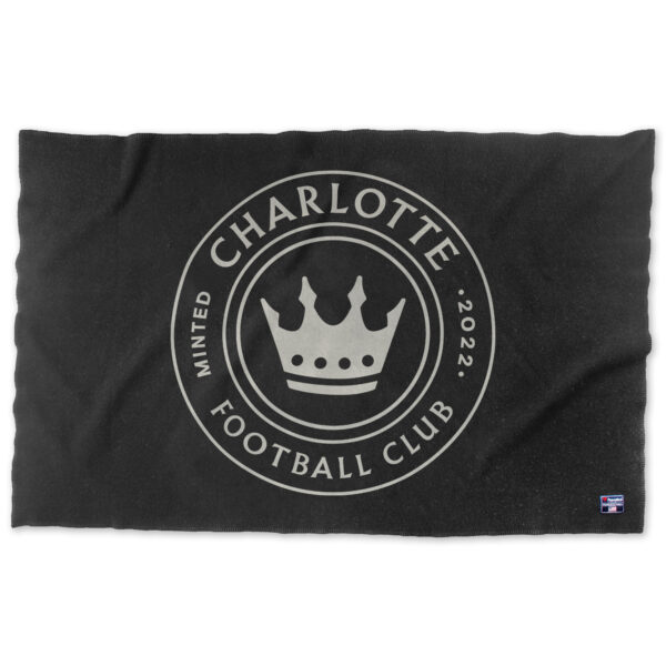 WinCraft  Charlotte FC 42" x 65" Authentic Wool Blanket