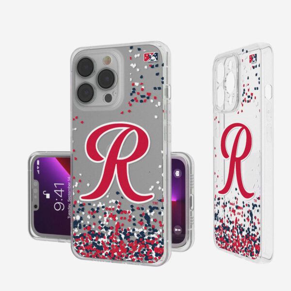Keyscaper Tacoma Rainiers iPhone Clear Case with Confetti Design