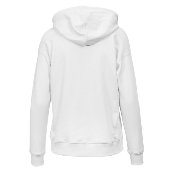 Women's Levelwear White Quebec Nordiques Retro Adorn Spellout Pullover Hoodie - Image 7