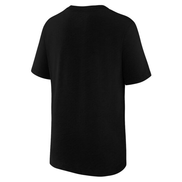 Youth Nike Black Liverpool Repeat T-Shirt - Image 7