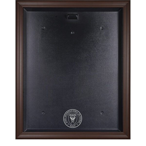 Inter Miami CF Brown Framed Team Logo Jersey Display Case