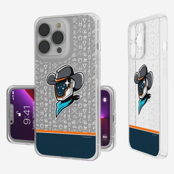 Keyscaper  Sugar Land Space Cowboys Memories Print iPhone Clear Case