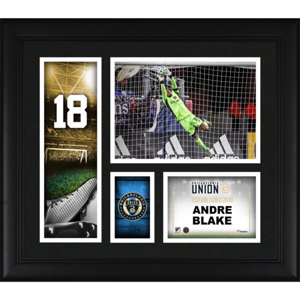Andre Blake Philadelphia Union Framed 15" x 17" Player Core Collage
