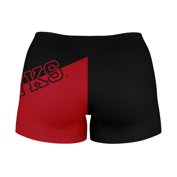 Women's Black Saint Joseph's Hawks Color Block Shorts - Image 7
