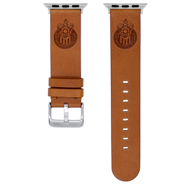 Tan Chivas 42/44/45mm Sport Leather Apple Watch Band