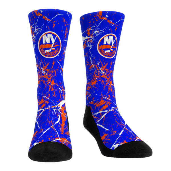 Youth Rock Em Socks New York Islanders Three-Pack Crew Socks Set - Image 3