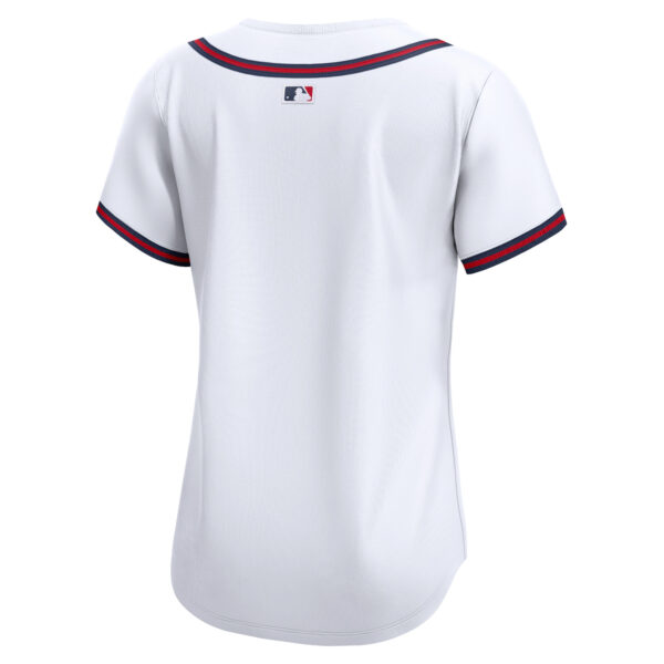 Women's Nike White Atlanta Braves Home Limited Jersey - Image 7