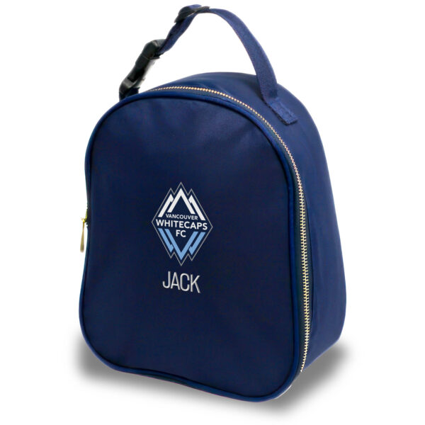 Chad & Jake Navy Vancouver Whitecaps FC Personalized Insulated Bag