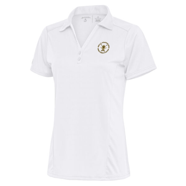 Women's 2024 U.S. Adaptive Open  Antigua White Tribute Polo