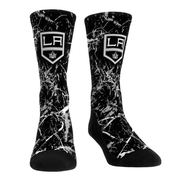 Youth Rock Em Socks Los Angeles Kings Three-Pack Crew Socks Set - Image 7