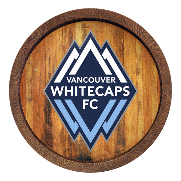 Vancouver Whitecaps FC 20.25'' Faux Barrel Top Sign