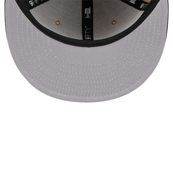 Youth New Era Tan/Black San Antonio Spurs 2024 NBA Draft 9FIFTY Snapback Hat - Image 11