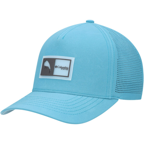 Men's Columbia Blue PFG Elite Adjustable Hat - Image 6