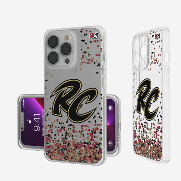 Keyscaper Sacramento River Cats iPhone Clear Case with Confetti Design