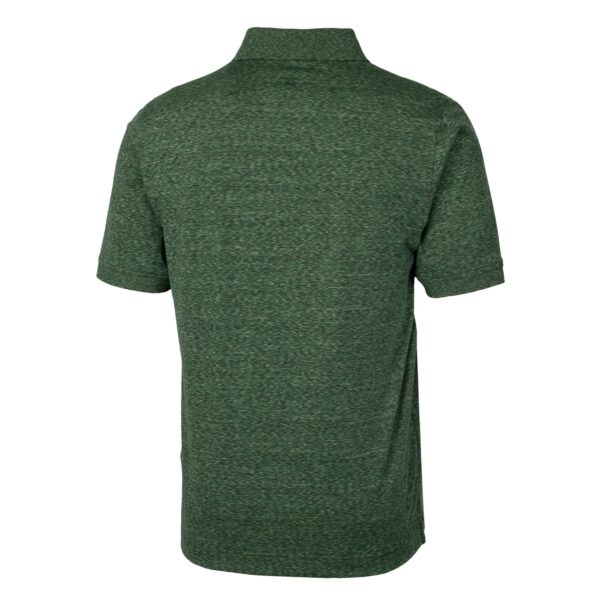 Men's Cutter & Buck  Hunter Green Dayton Dragons Advantage Tri-Blend Space Dye Polo - Image 7