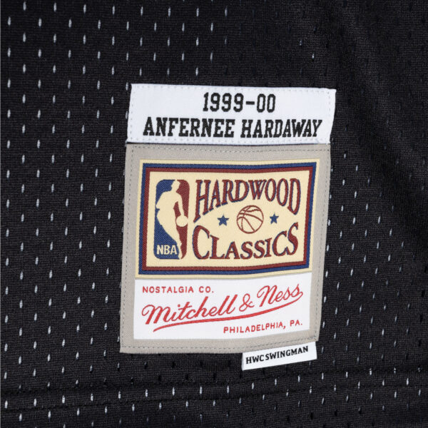 Men's Mitchell & Ness Penny Hardaway Purple/Black Phoenix Suns Hardwood Classics 1999/00 Split Swingman Jersey - Image 11