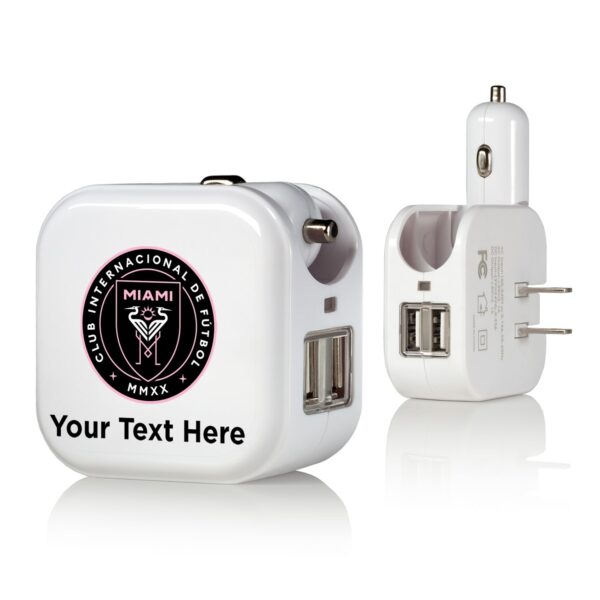 Inter Miami CF Personalized 2-In-1 USB Charger