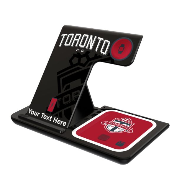 Toronto FC Personalized 3-in-1 Charging Station