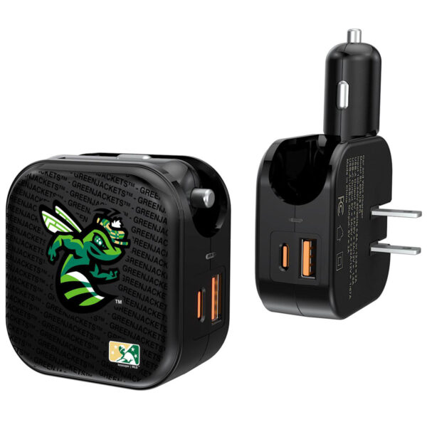 Augusta GreenJackets 2-In-1 USB A/C Charger