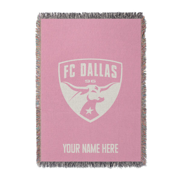 Chad & Jake FC Dallas 50" x 60" Personalized Woven Blanket