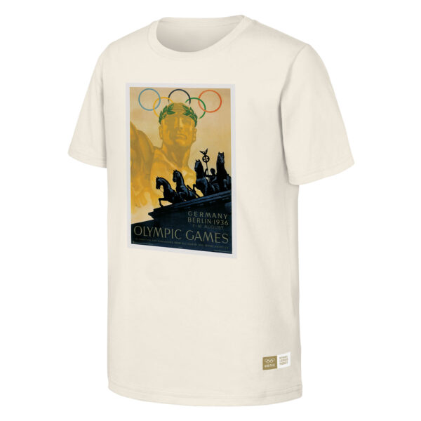 Men's  Natural 1936 Berlin Games Olympic Heritage T-Shirt - Image 6