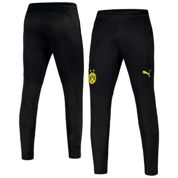 Men's Puma  Black Borussia Dortmund 2024/25 Training Pants - Image 8