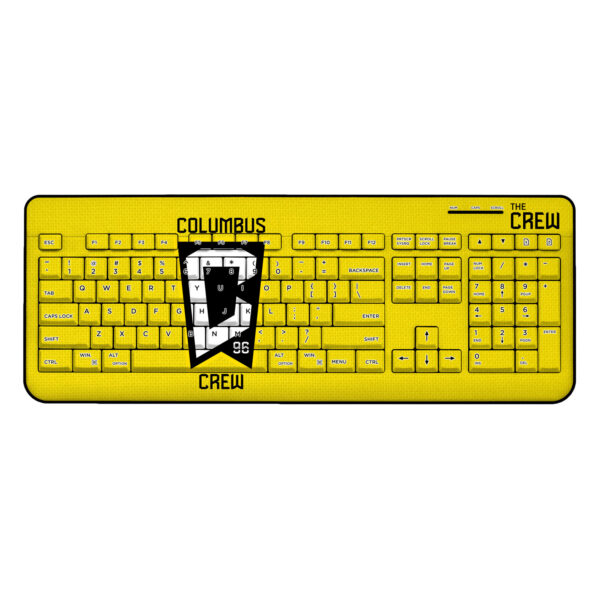 Columbus Crew Solid Design Wireless Keyboard